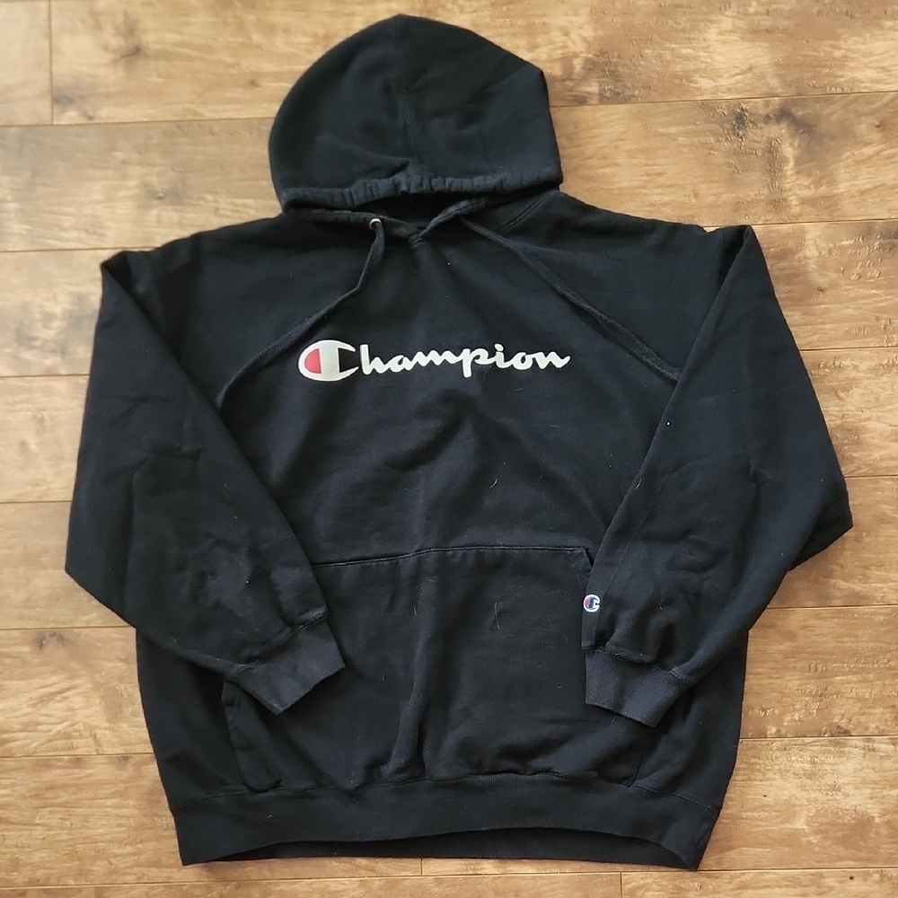 Champion Black Hoodie